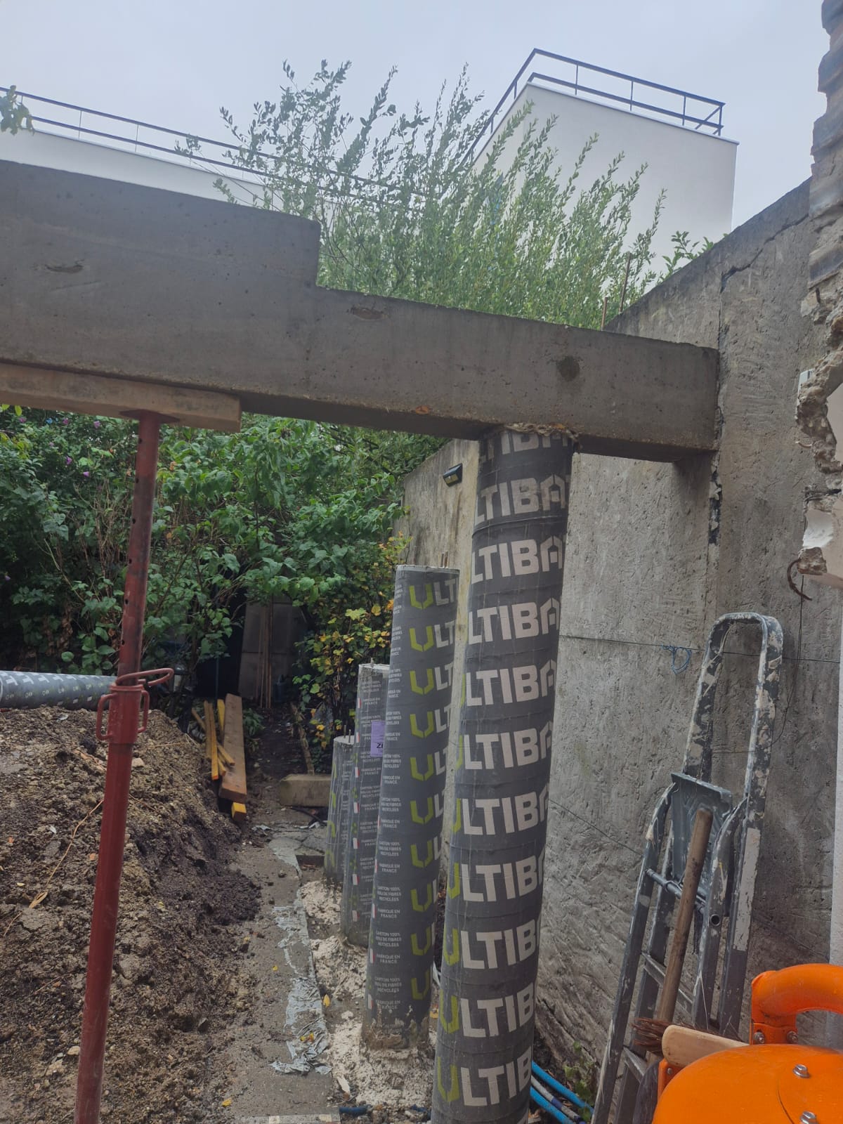 Support d’escalier & poutre — Montreuil